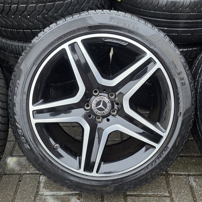 (#13) Mercedes-Benz 20" AMG Klasa ML W166 Koła Felgi Alufelgi Komplet