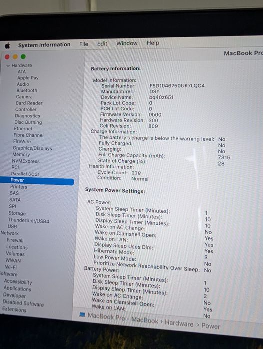 Apple Macbook Pro 16 2019 i9 16/1tb