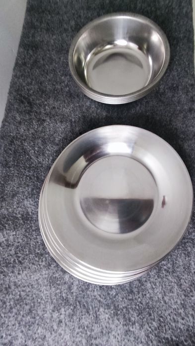 Кухонні набір посуду з нержавіючої сталі