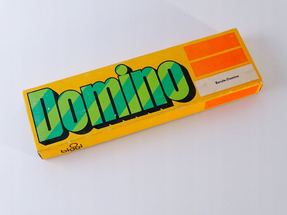 lata 70 stare domino gra zabawka ddr nrd
