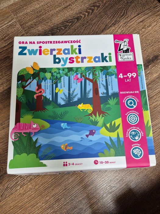 Zwierzaki bystrzaki - gra na spostrzegawczość dla najmłodszych