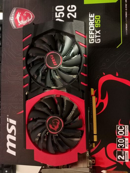 Відеокарта Msi Gtx 950 2 gb