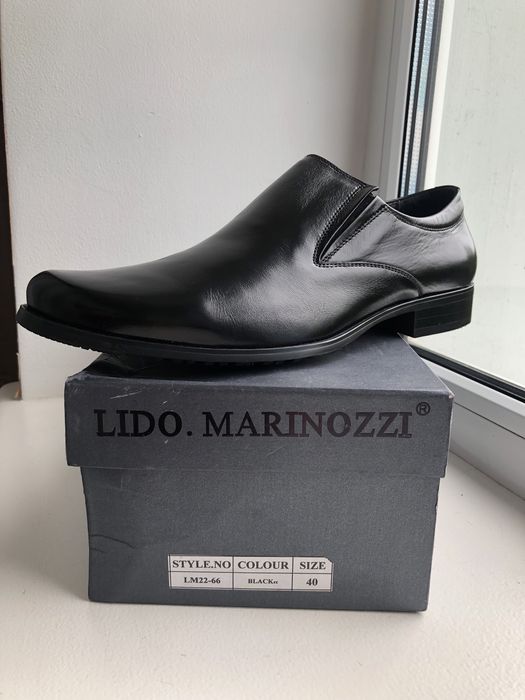 Черевики Туфлі чоловічі чорні