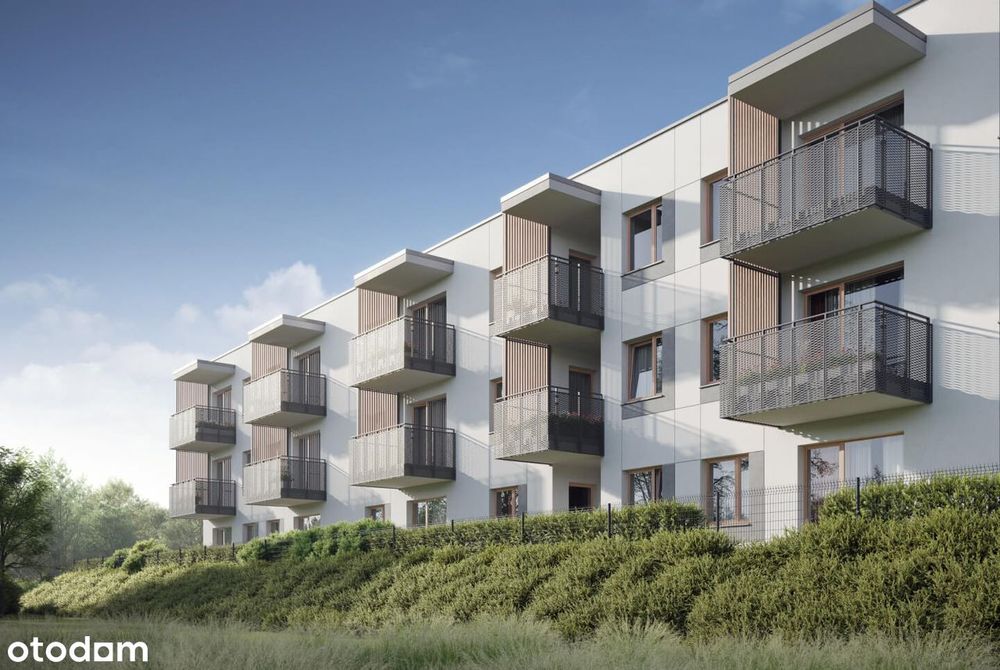 3-pokojowe mieszkanie 55m2 + balkon