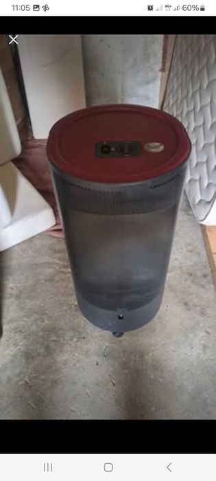 Aquecedor a gás de botija