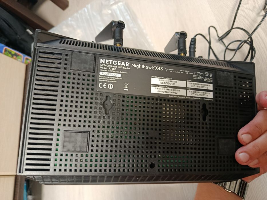 Дводіапазонний Wi-Fi роутер Netgear Nighthawk X4S (R7800) AC2600
