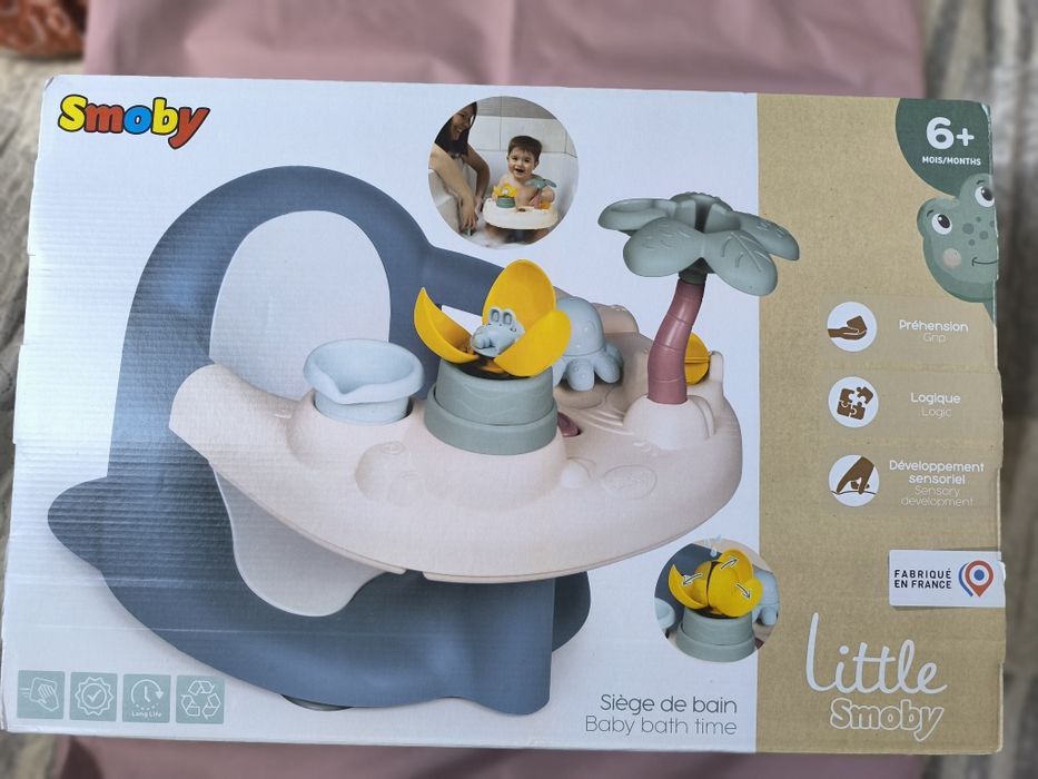 Стульчик для купания 2 в 1 Smoby Little Водные развлечения