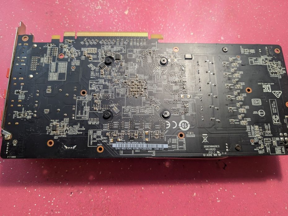 Відеокарта MSI Radeon RX580 Armor 4G OC