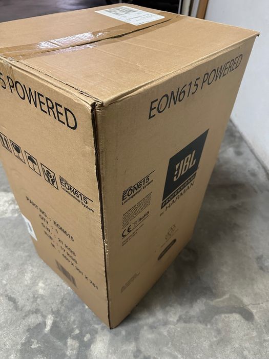 Jbl Eon 615 como novas com caixa e suportes
