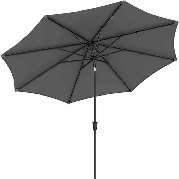 Parasol klasyczny Songmics szary 340 x 246 cm