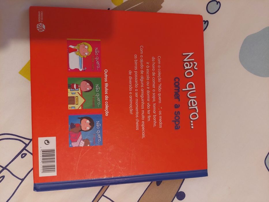 Livro Não quero comer a sopa