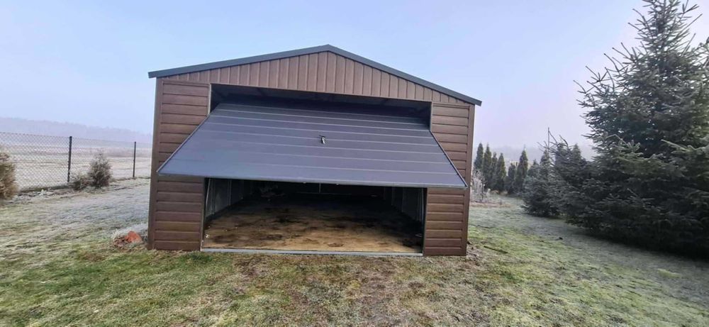 Garaż blaszany 5x6