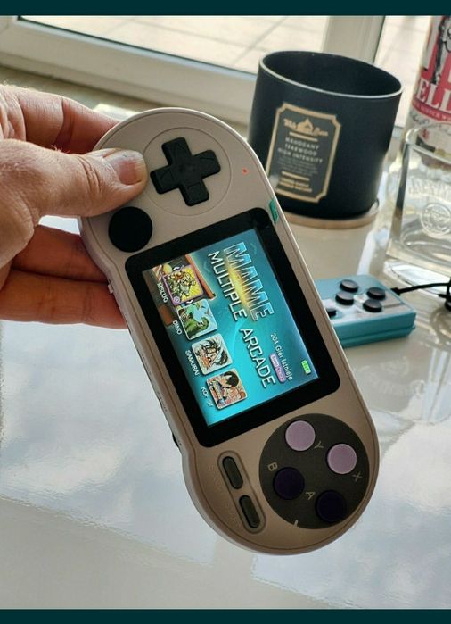 Nowa Mini Retro Konsola 6000+ gier przenośna jak pad od SNES