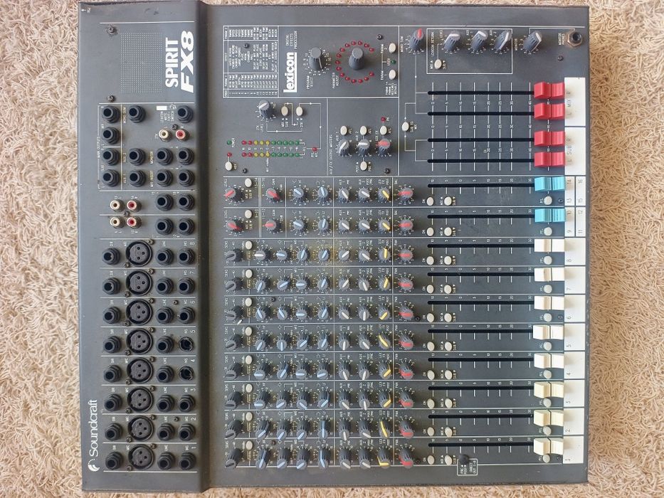 Пульт Soundcraft fx 8
