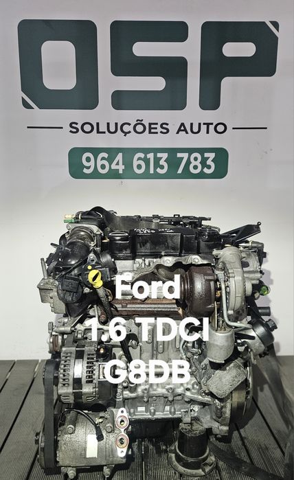 Motor Ford 1.6 tdci ref. G8DB