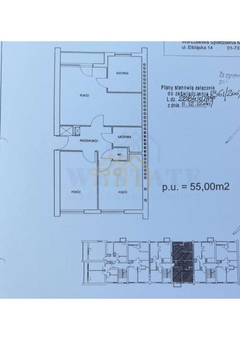 Przestronne 3 pokoje | 55m2 | Stary Żoliborz