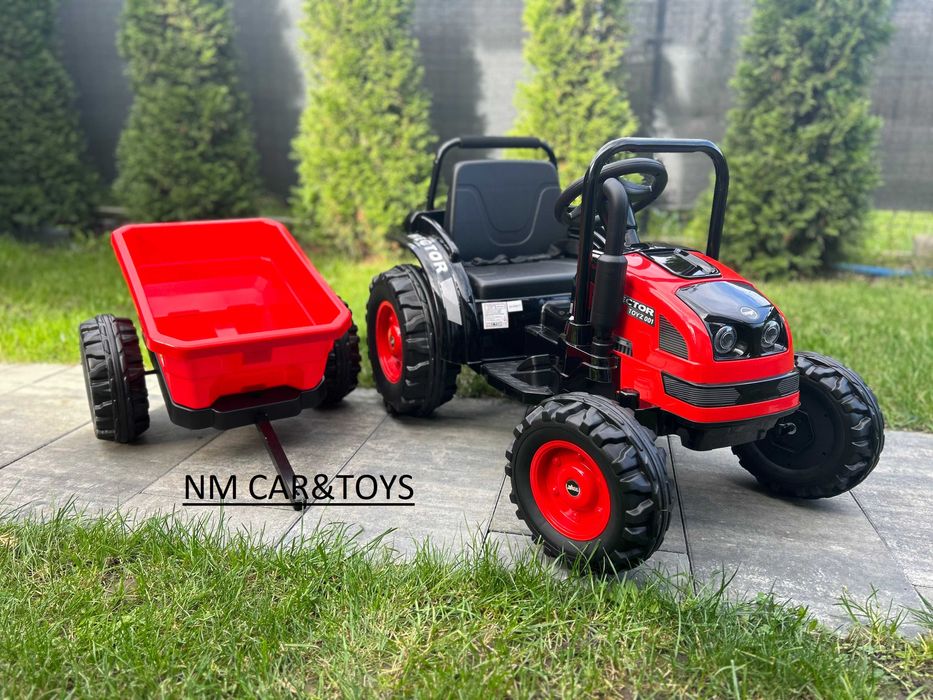 TRAKTOR HECTOR Auto na akumulator Pojazd samochód Miękkie koła Pilot