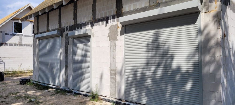 DUŻA Brama rolowana 350 cm x 300 cm antywłamaniowa! OKAZJA!