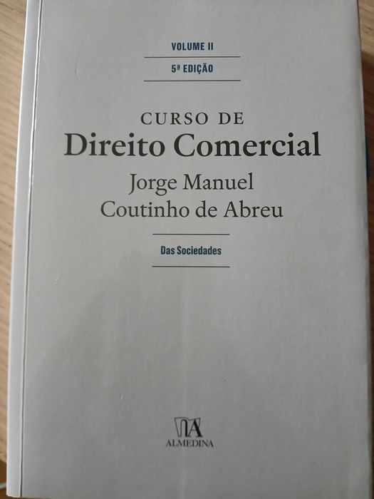 Curso de Direito Comercial - Volume II