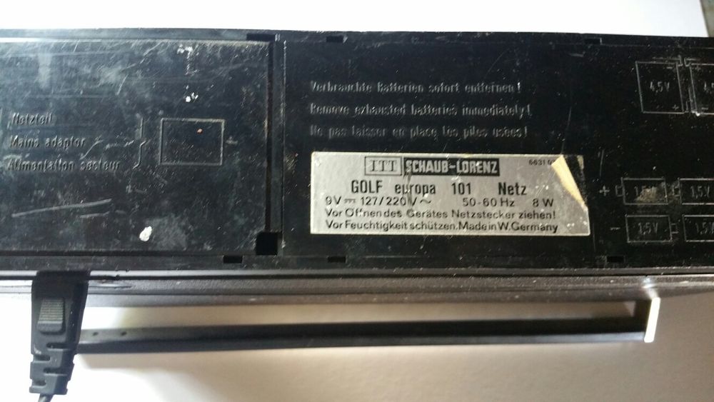 ITT Schaub Lorenz Golf Europa