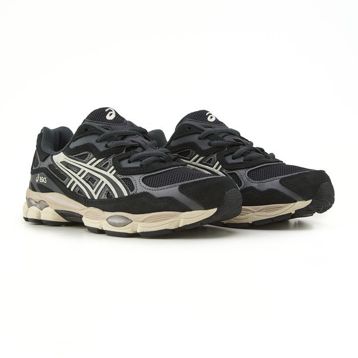 Кросівки Кроссовки Asics Gel-NYC Black Beige Кросовки демісезон