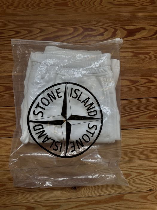 Calcões Stone Island Brancos Novos com Etiqueta