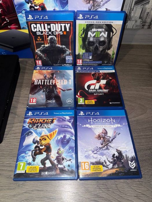 Sony Playstation 4 slim. 1 TB. Як нова! Повний комплект!