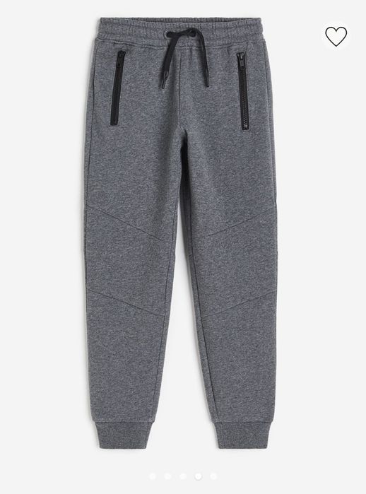 Spodnie jogersy ocieplane h&m