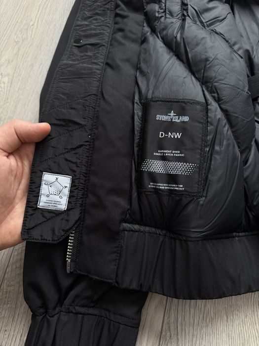 Бомбер на пуху Stone Island (куртка, пуховик)