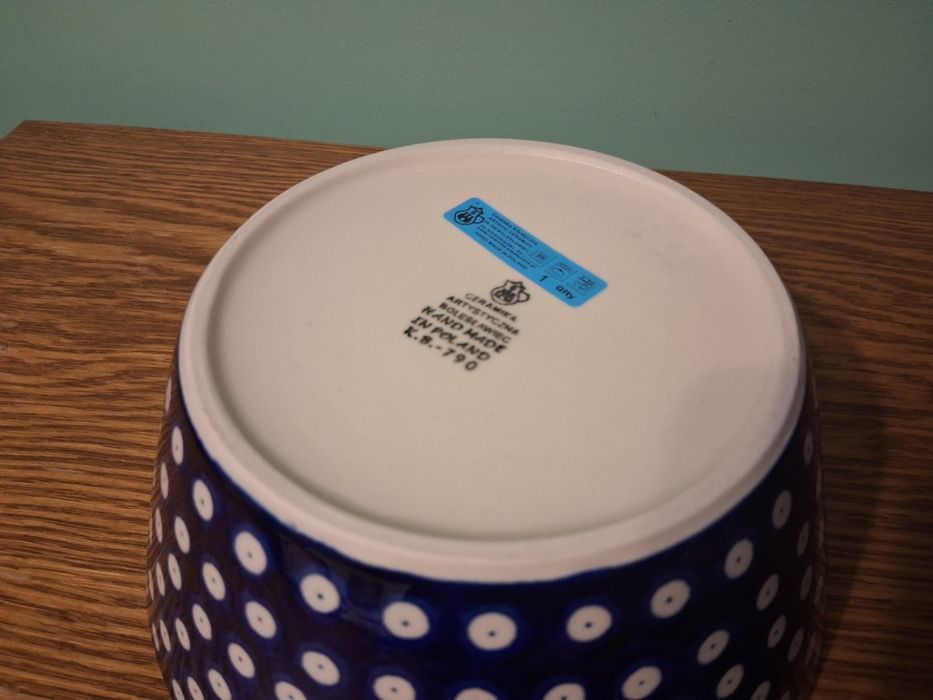 Miska 1.5L 20cm GAT1 Ceramika Artystyczna Boleslawiec