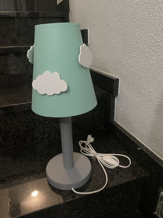 Candeeiro quarto bebe/criança novos