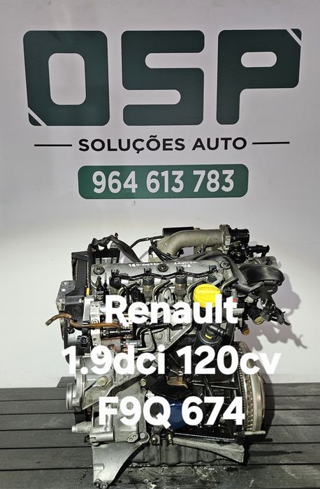 Motor 1.9dci F9Q 674/ 750