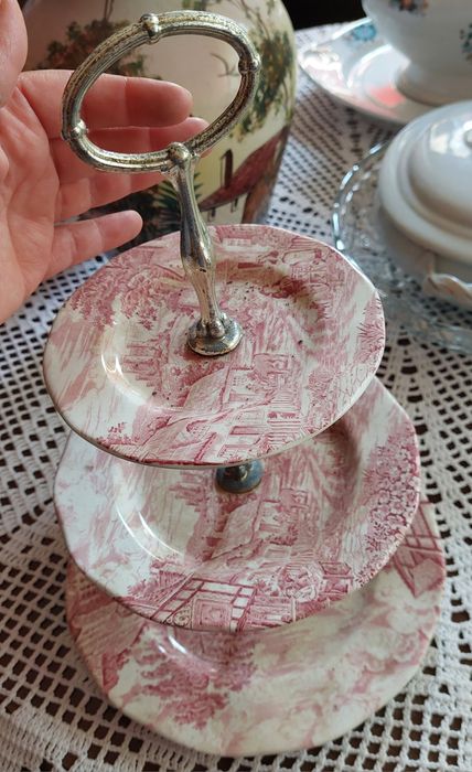 Centro de mesa Inglês antigo 1835