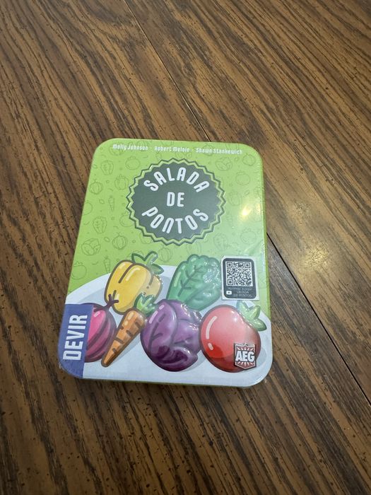 Salada de pontos , jogo de cartas