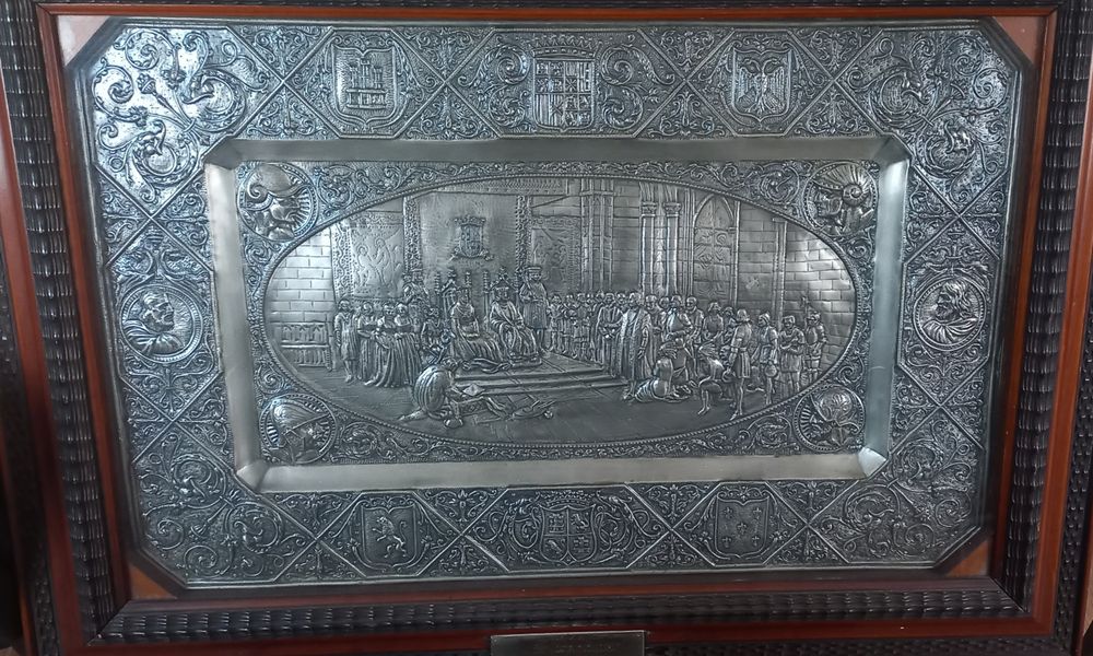 Картина  дерево ( срібло)