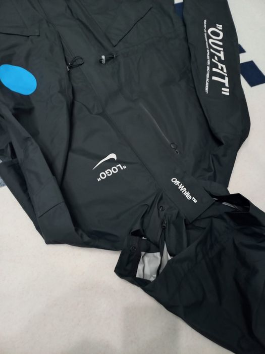 NikeLab x OFF-WHITE Mercurial NRG X  колаба Jacket Куртка Плащ