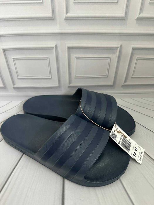 Чоловічі слайди шльопанці Adidas Adilette Aqua сині