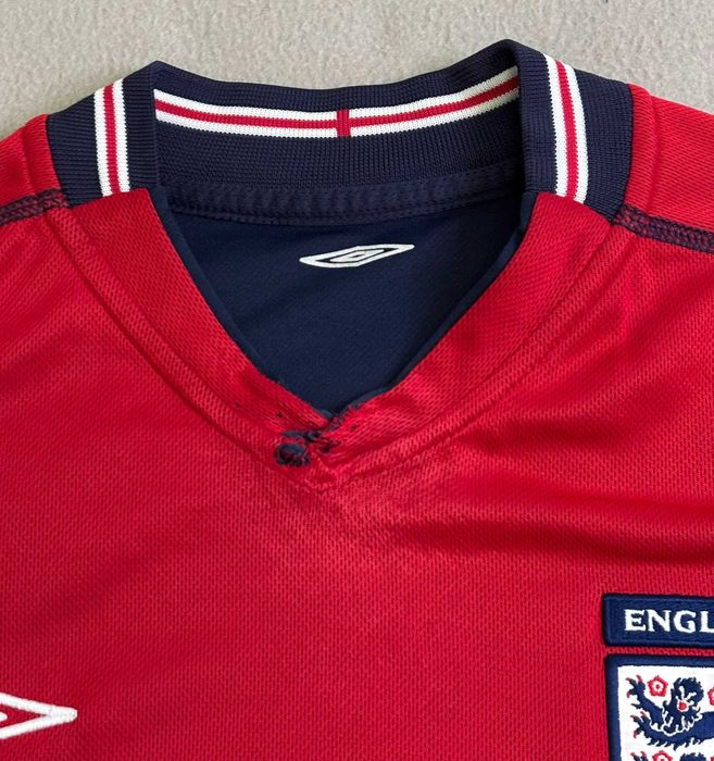 Koszulka Piłkarska Anglia 2002 Umbro Roz. S