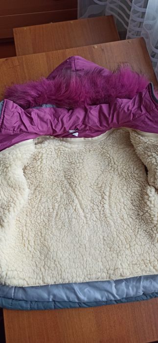 Зимний комбинезон для девочки, теплая курточка