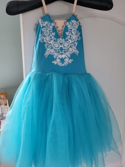 Sukienka tiulowa z body ,baletowa