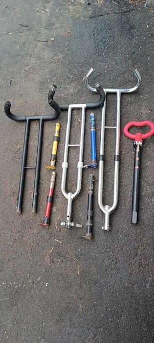 Трёхколёсный велосипед на запчасти