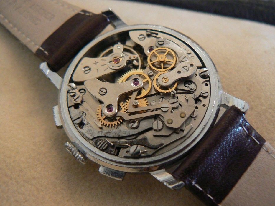 Nivada cronógrafo Cal. Landeron 248 - Excelente estado geral