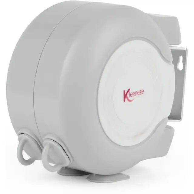 Сушарка для білизни настінна висувна 30 м подвійна мотузка компактна