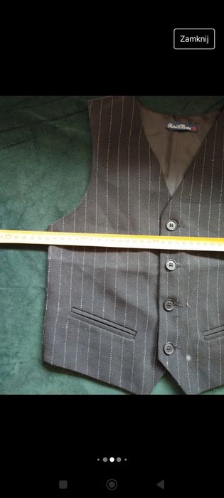 Marynarka i kamizelka   dla chłopca