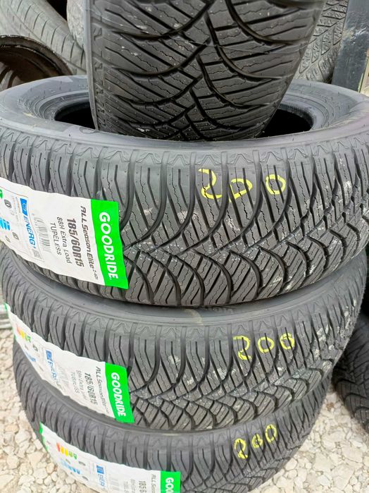 Nowe opony całoroczne wielosezonowe 185/60/15 Goodride 2025r