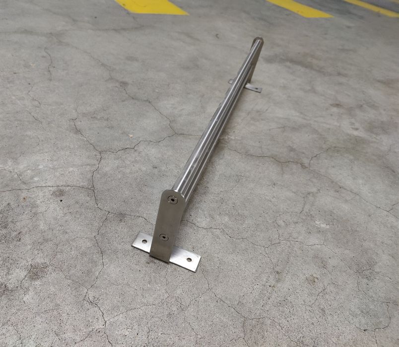 Toalheiro duplo em aço inox