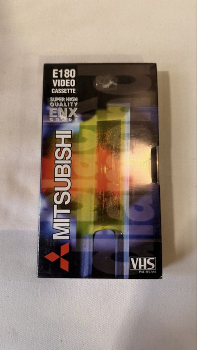 5 cassetes SELADAS VHS | Sony PRO-X + Maxell GX Black + Mitsubishi