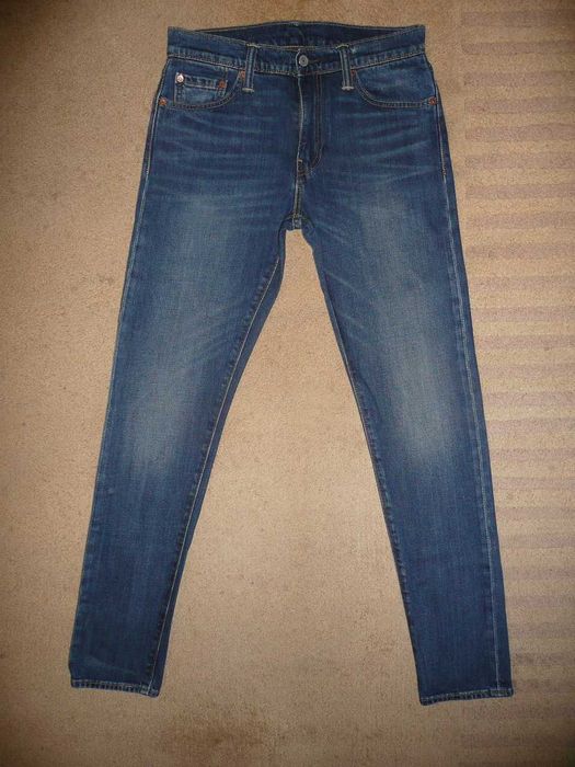 Spodnie dżinsy LEVIS 512 W29/L32=39,5/103cm jeansy