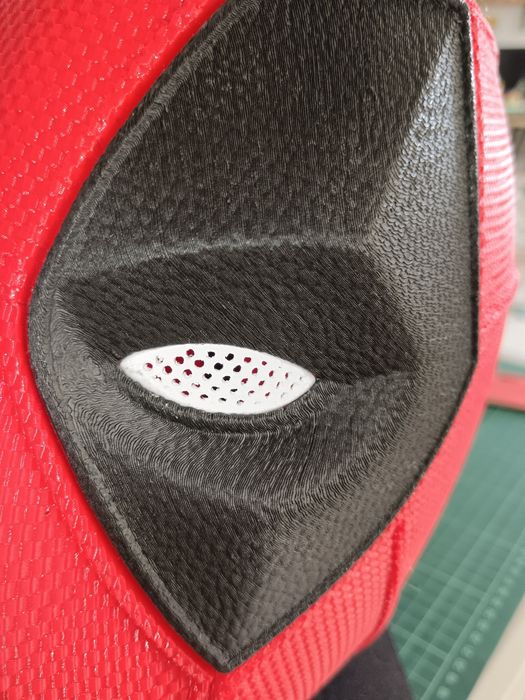 Mascara costplay deadpool totalmente desmontavel