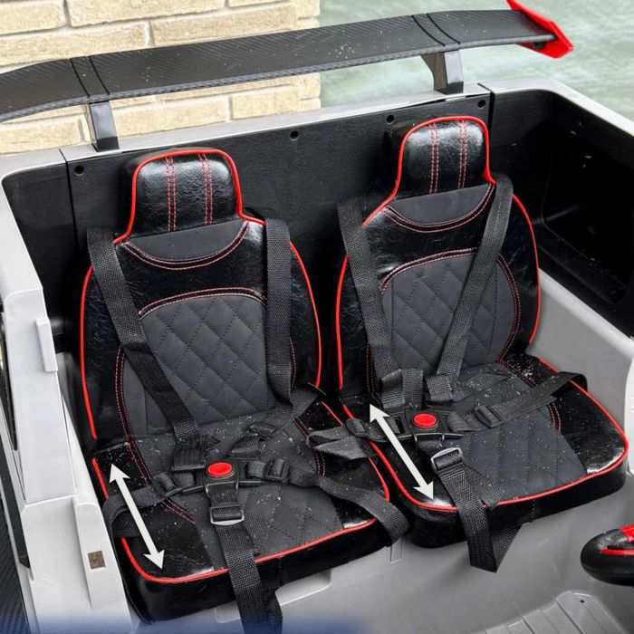 Wielkie auto na akumulator BRABUS BOMBARDIER XXL 24V 800W